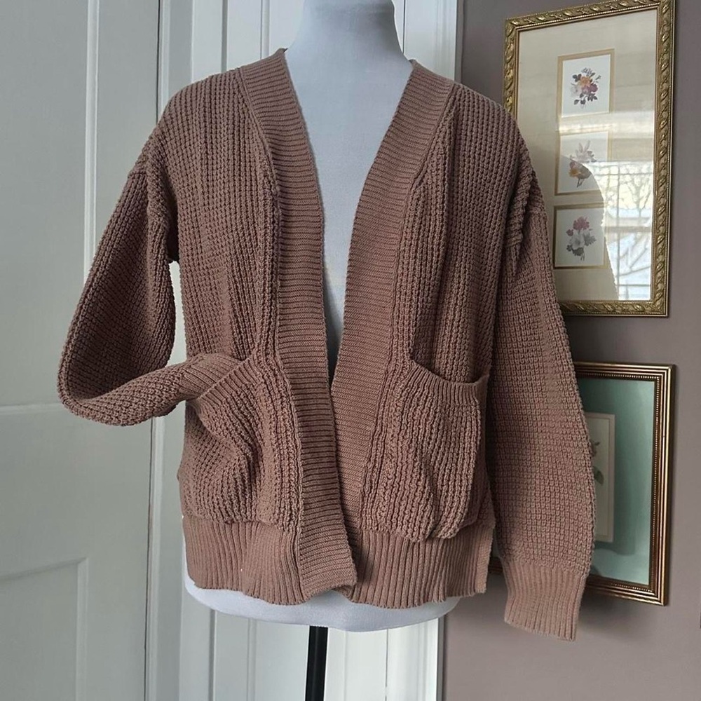 Universal Threads brown knit cardigan